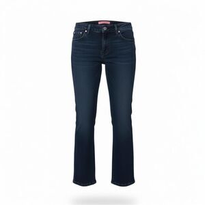 Cosmopolitan Straight Leg Mid Rise Jeans